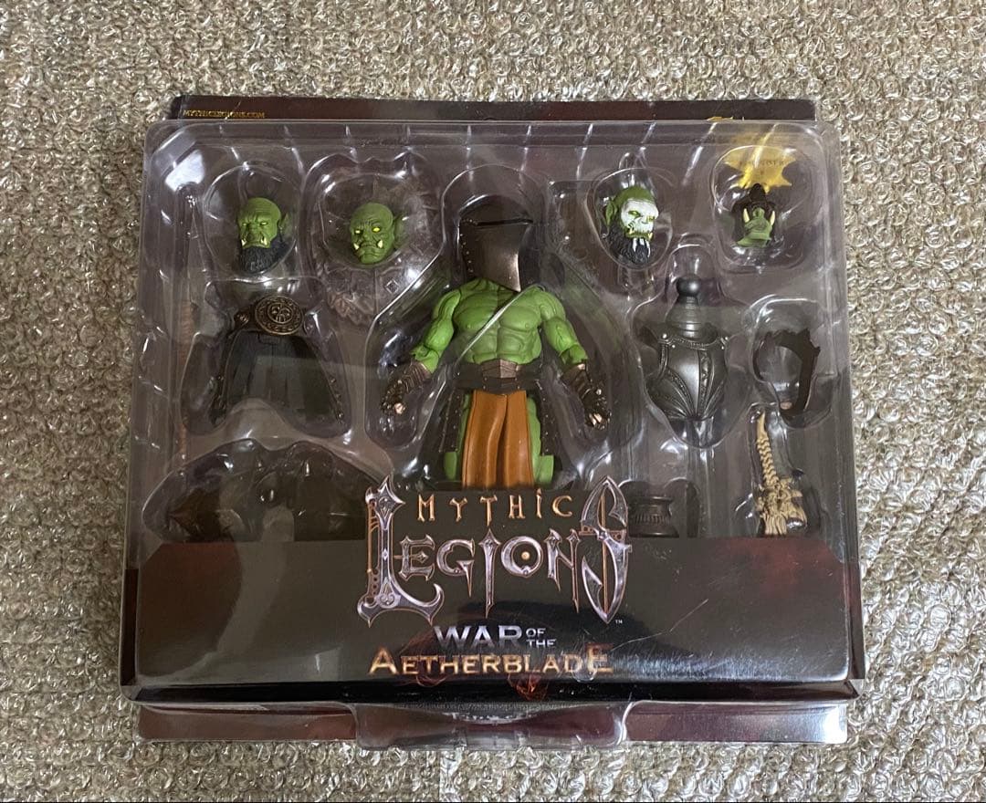 SF・ファンタジー・ホラー Mythic Legions Male Orc (With Bonus)