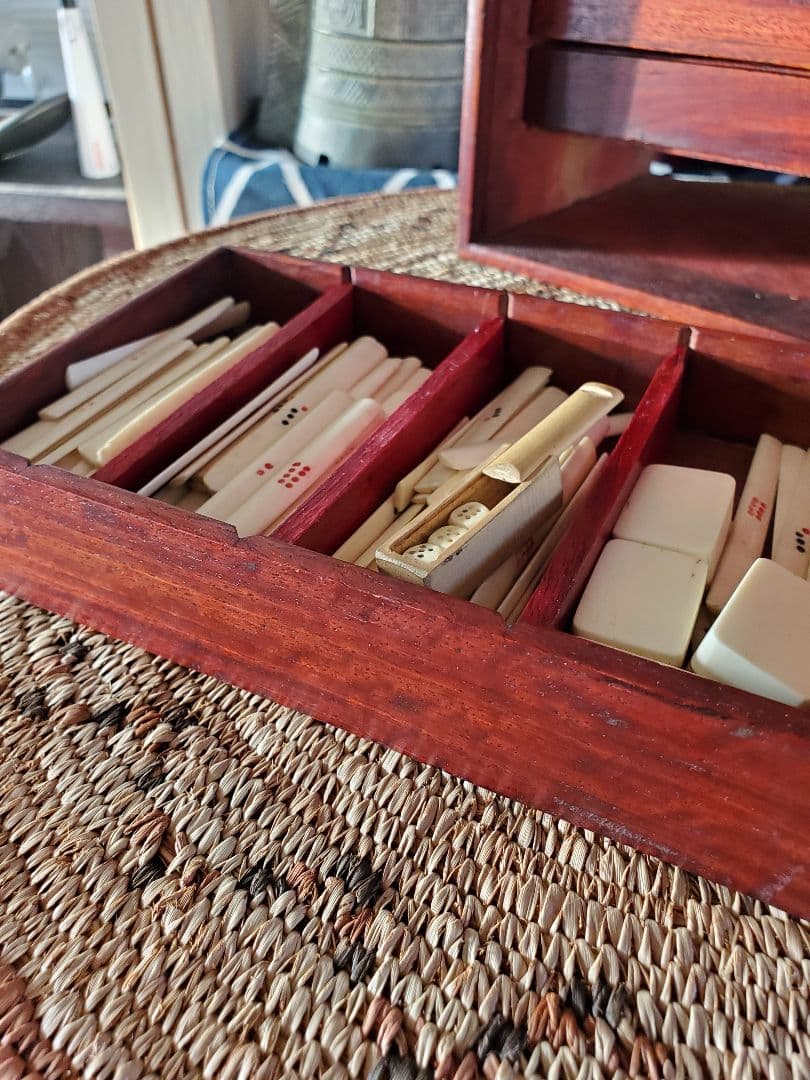 アンティーク麻雀牌 銘：無 骨牌