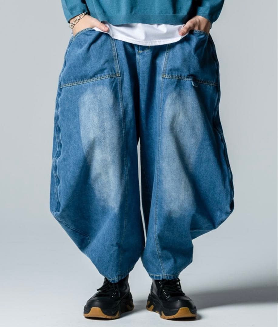 ◆L◆ glamb Kite Shaped Denim カイトシェイプトデニム