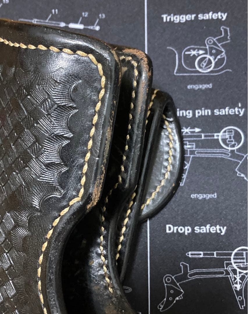 希少 ERNIE HILL アーニーヒル 実銃用 スピードホルスター