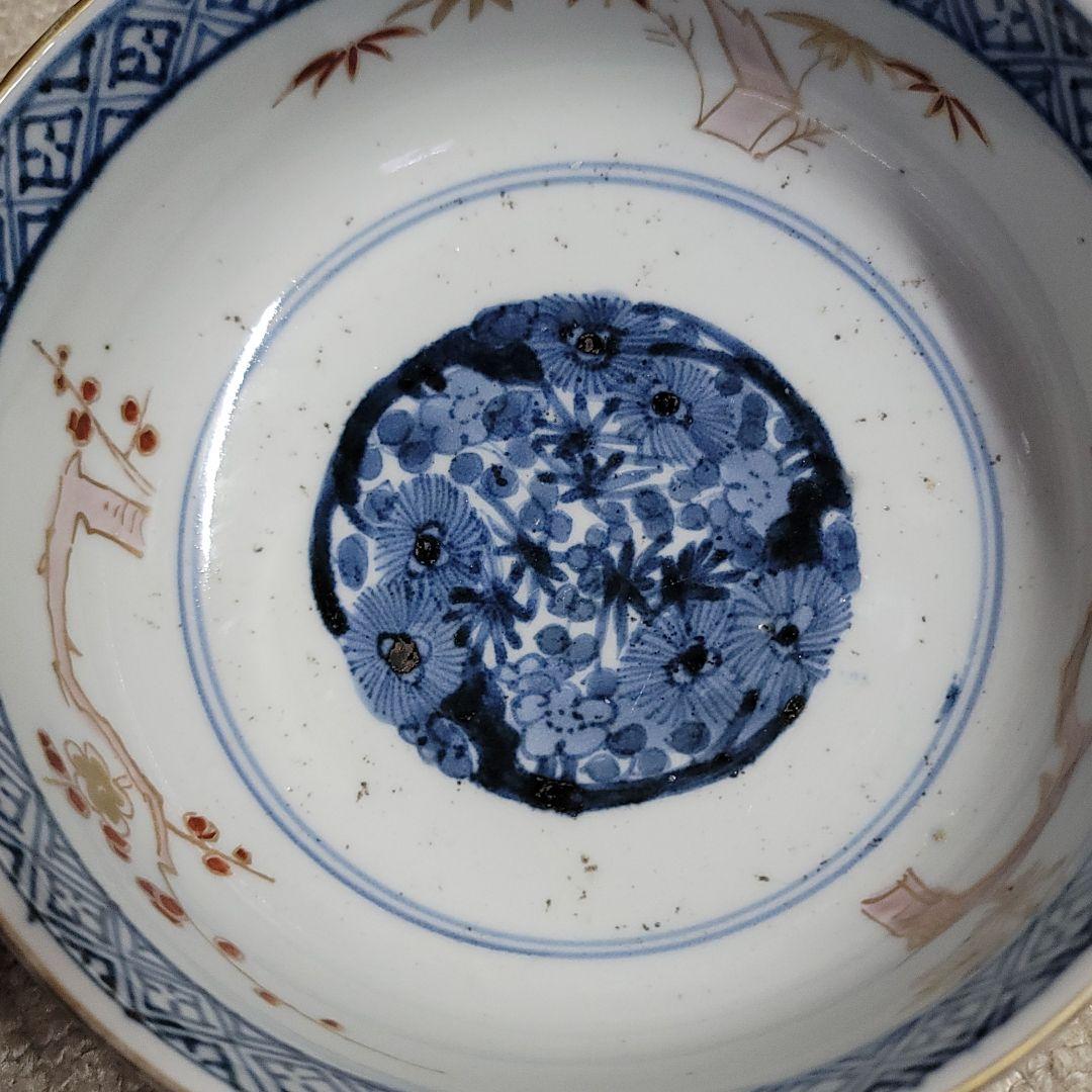 値下げ限界早い者勝ち無傷蔵だし　古伊万里　蛸唐草三方窓鯉滝登り見込四君子松竹梅鉢