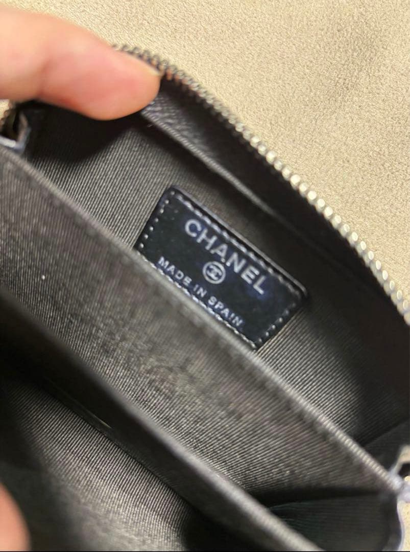 CHANEL カードケース ケース キャビアスキン