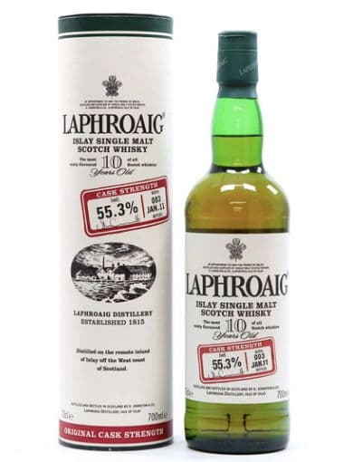 【新品・未開封】ラフロイグ 10年 オリジナルカスクストレングス バッチ 003