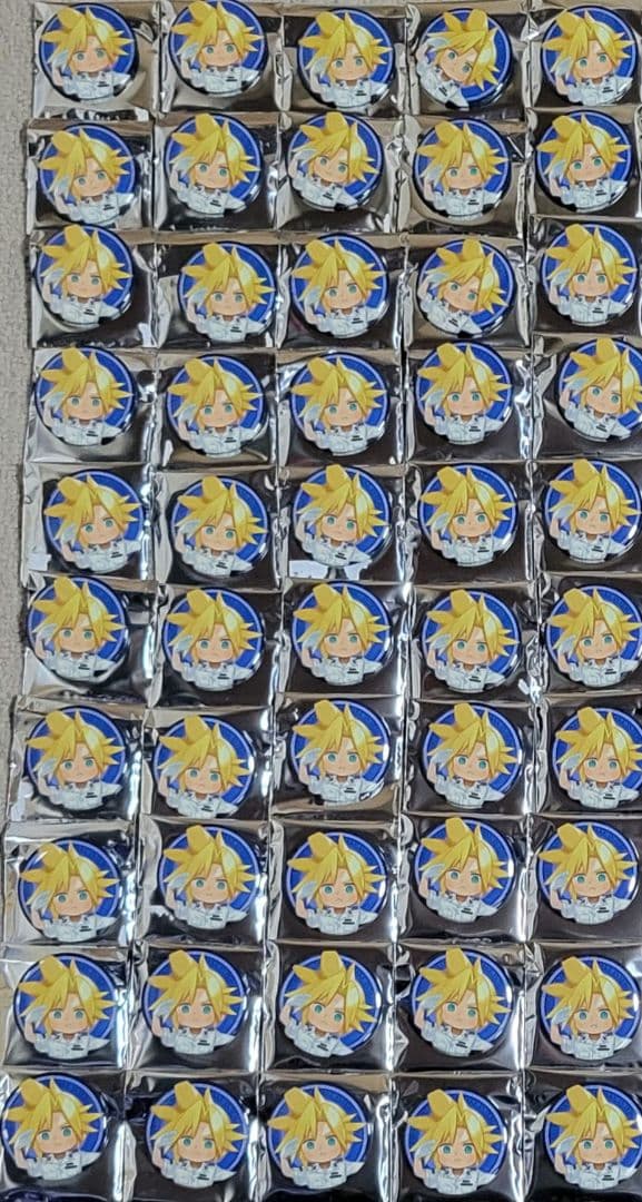 ファイナルファンタジー7 JR東海 クラウド 缶バッジ 50点 セット