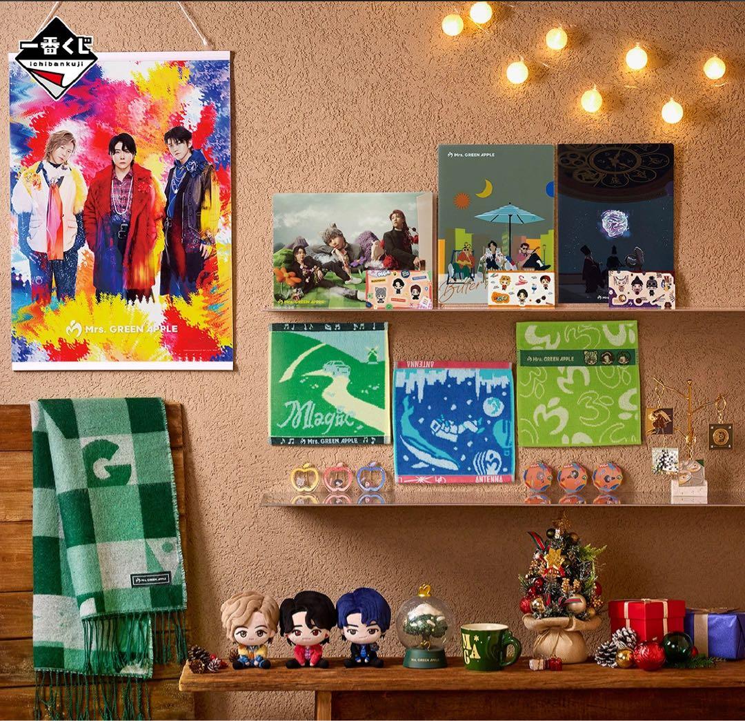 Mrs. GREEN APPLE一番くじ２3点セット