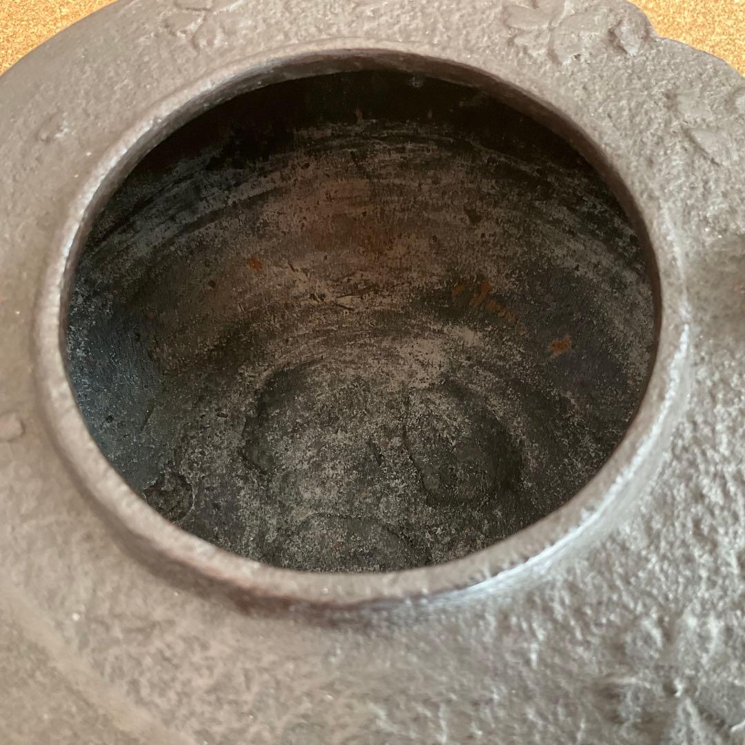 鉄瓶　京鉄瓶　茶道具　雪月花