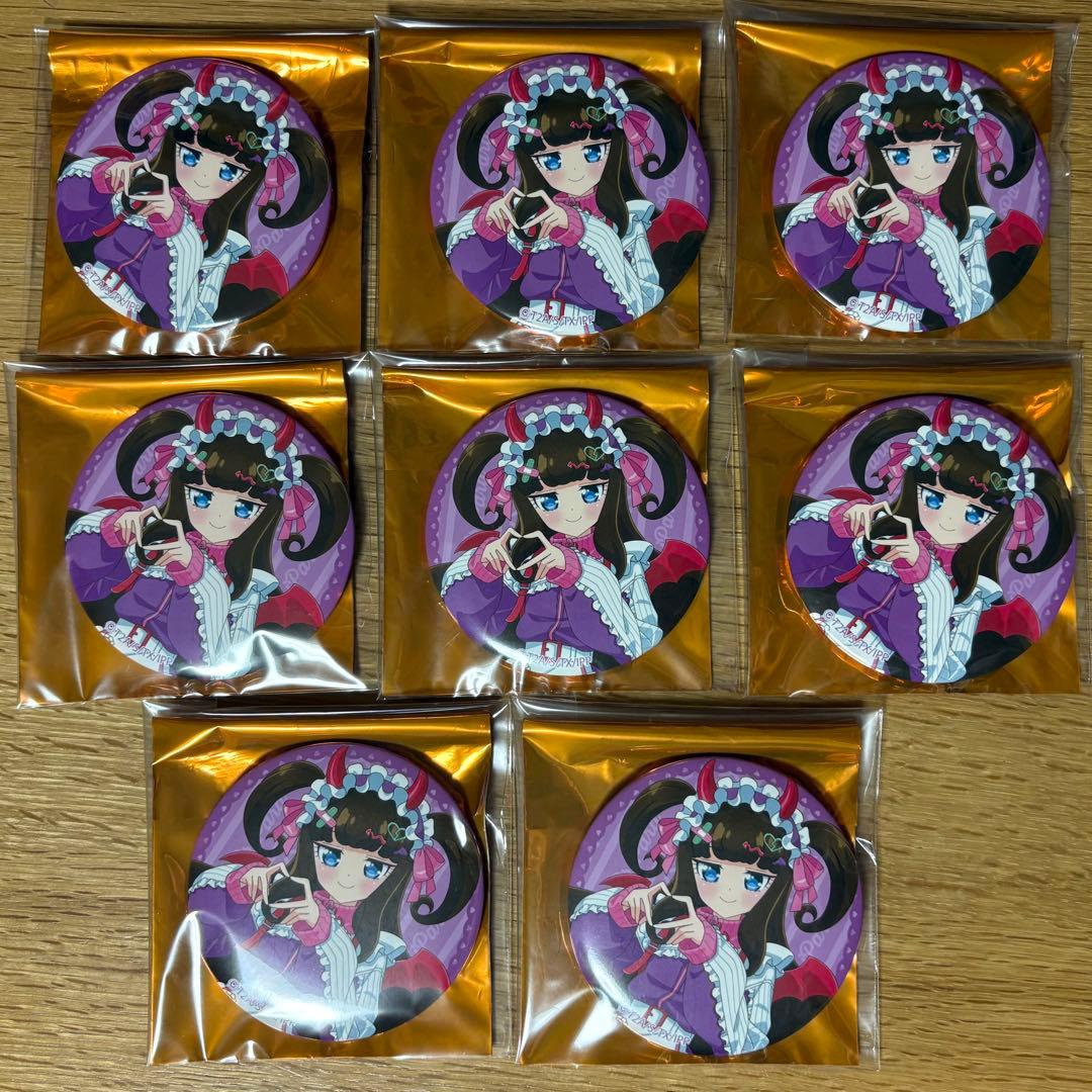 プリパラ 缶バッジ ハートデビデビパーティー あろま