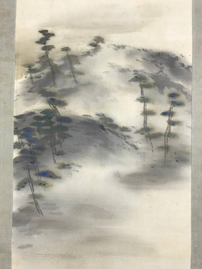 【真作】榊原蘆江/大原女図/美人画/婦人画/人物図/掛軸☆宝船☆AD-560