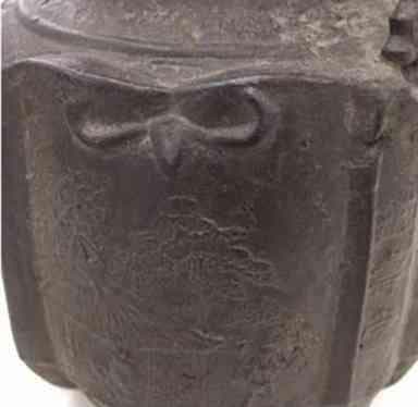 蝋型鉄瓶 鵜飼紋 亀寿堂写 89,250円の品