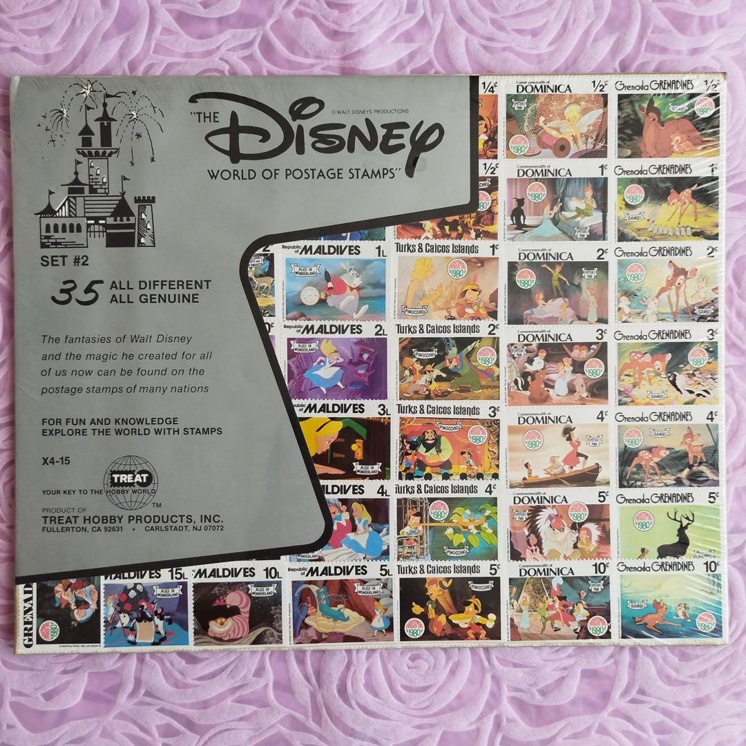 Disney　ディズニー　外国切手　ミッキー　ディズニー切手セット　レトロ