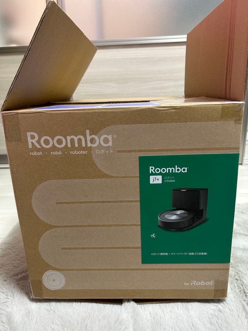 【最終値下げ】Robot Roomba ロボット掃除機本体【ルンバj7+】