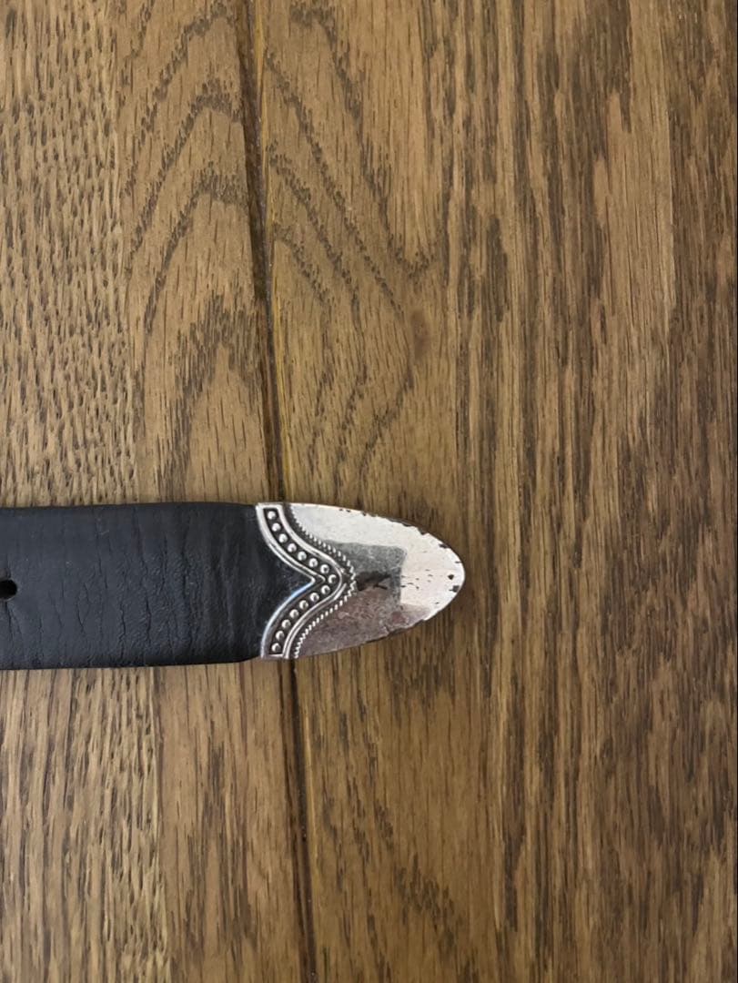 TOGA VIRILIS ブラックレザーバングル