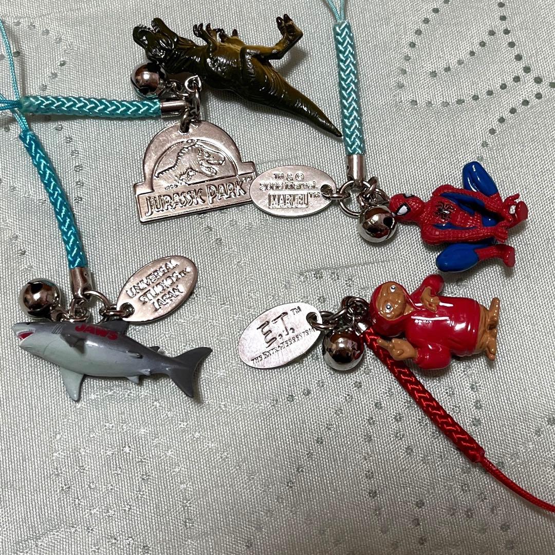 USJ グッズ(ジュラッシックパーク スパイダーマン ジョーズ ET他) 12個