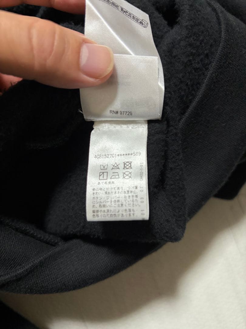 CHROME HEARTS ブラックパーカー　東京限定