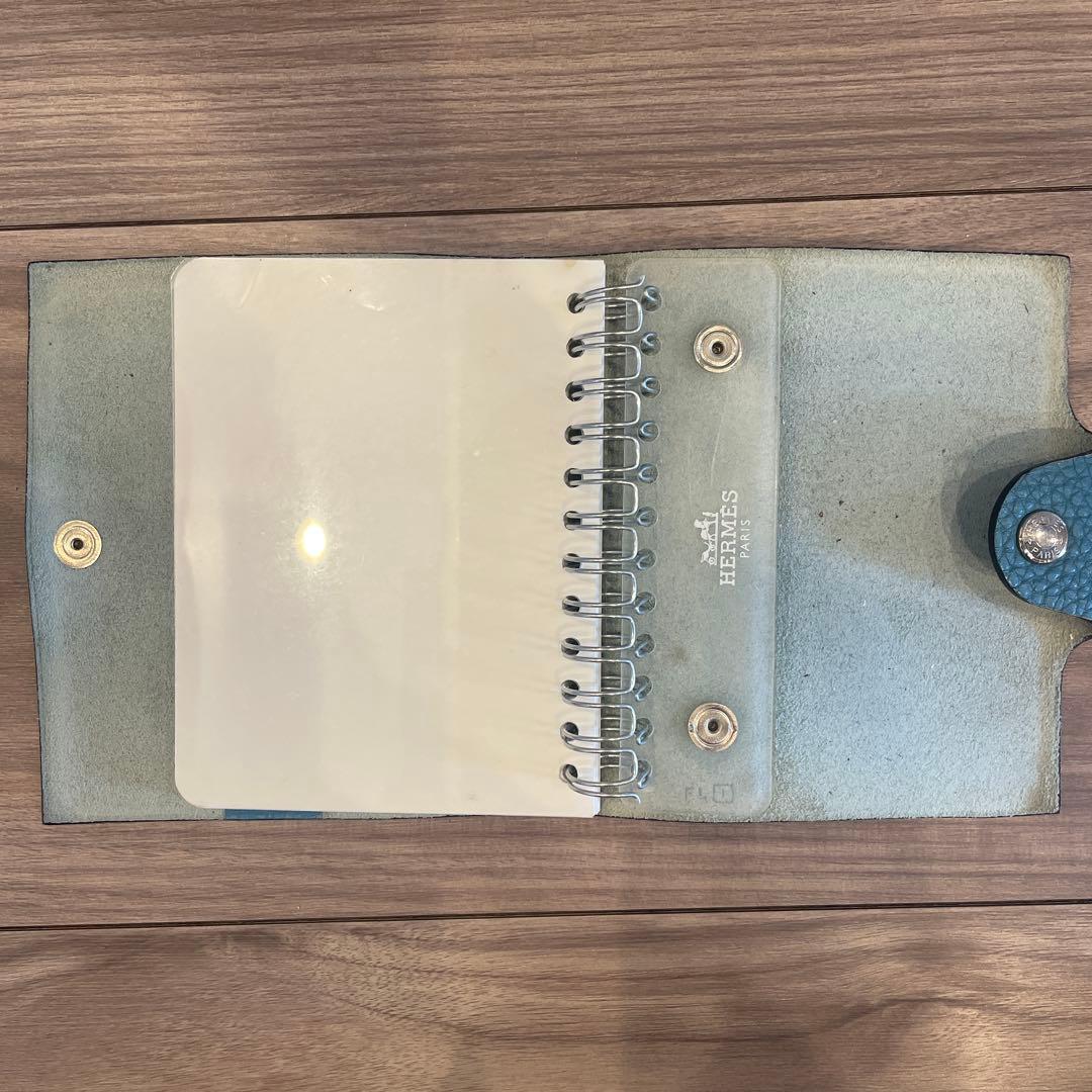 【エルメス】メモ帳　ブルージーン