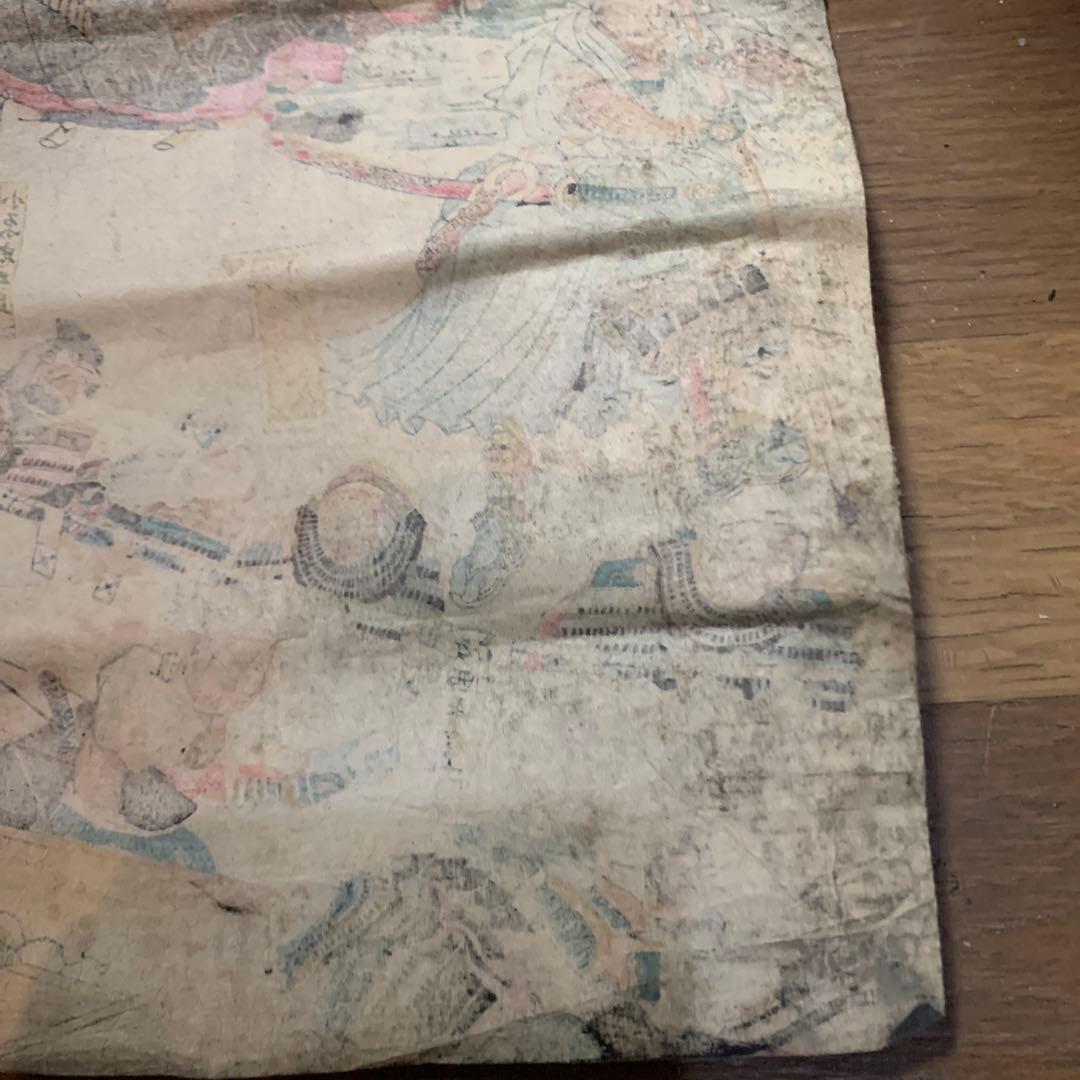 浮世絵和紙ですが印刷かもしれません