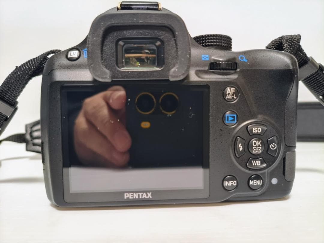 【黒死病対策】【内臓電池交換】PENTAX K-50 ブラック 3214枚