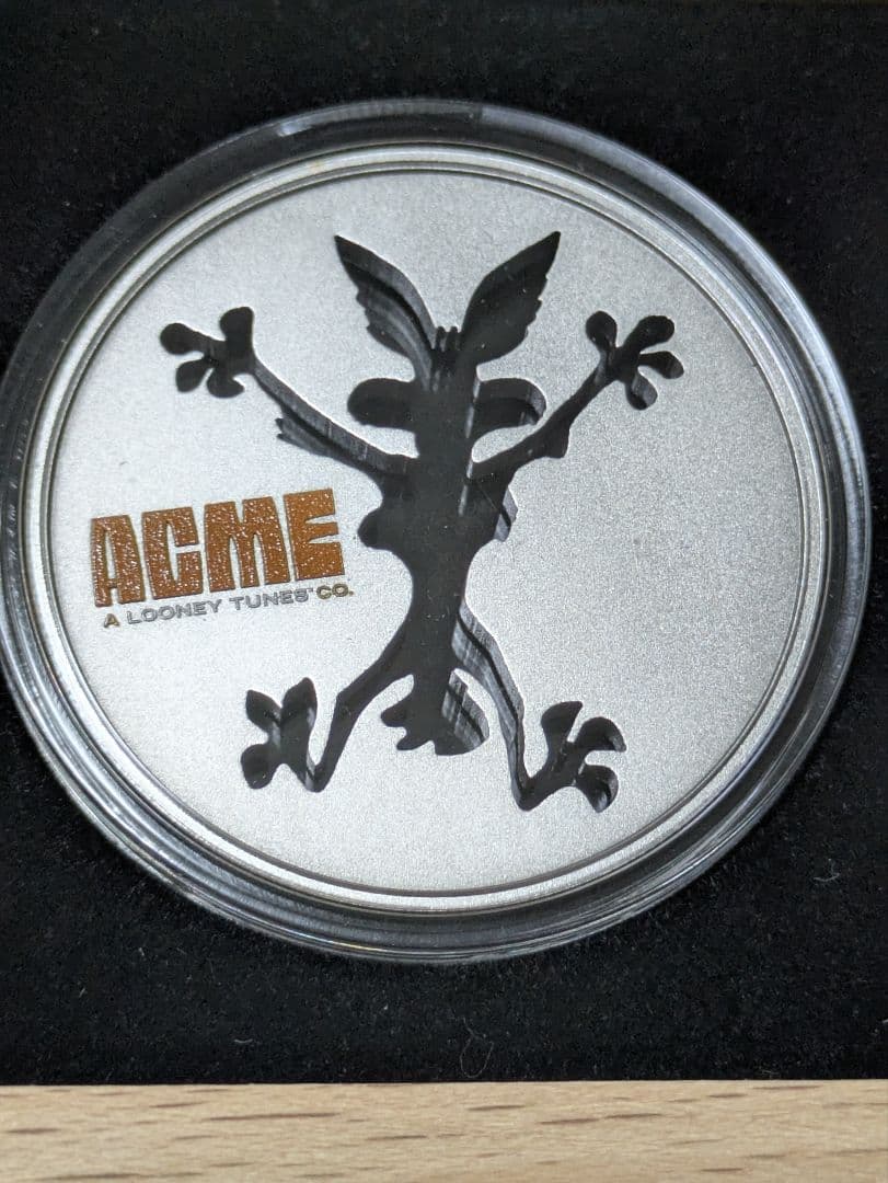 ルーニー・テューンズ　ワイリーコヨーテ1オンス純銀