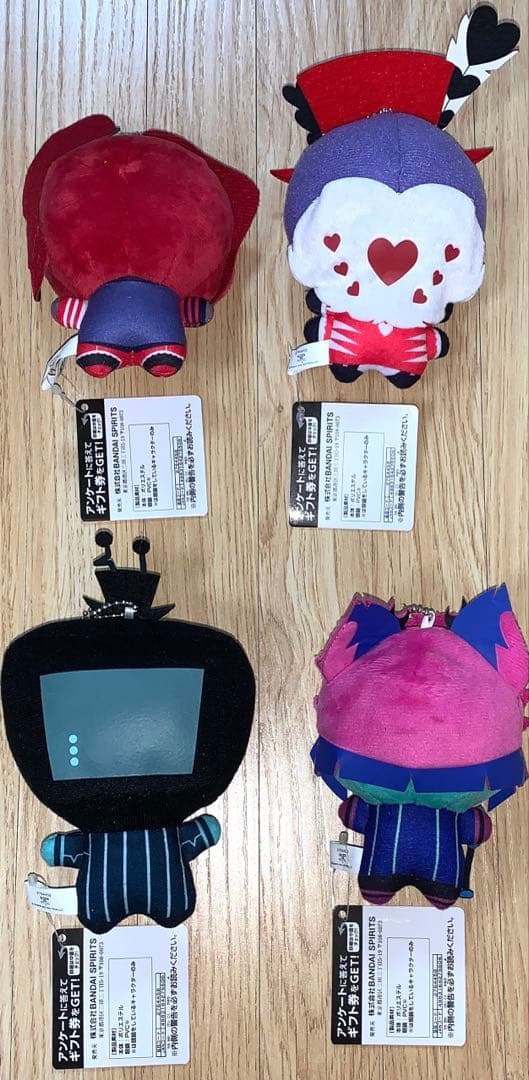 ハズビンホテルへようこそ　ちびぐるみ　ぬいぐるみvol.3　コンプリート　４点