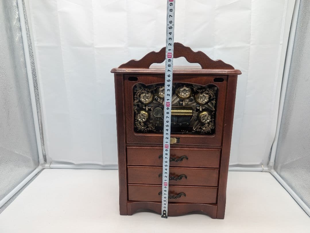 （N.R）サンキョー オルゴール 青きドナウ ジュエリーボックス