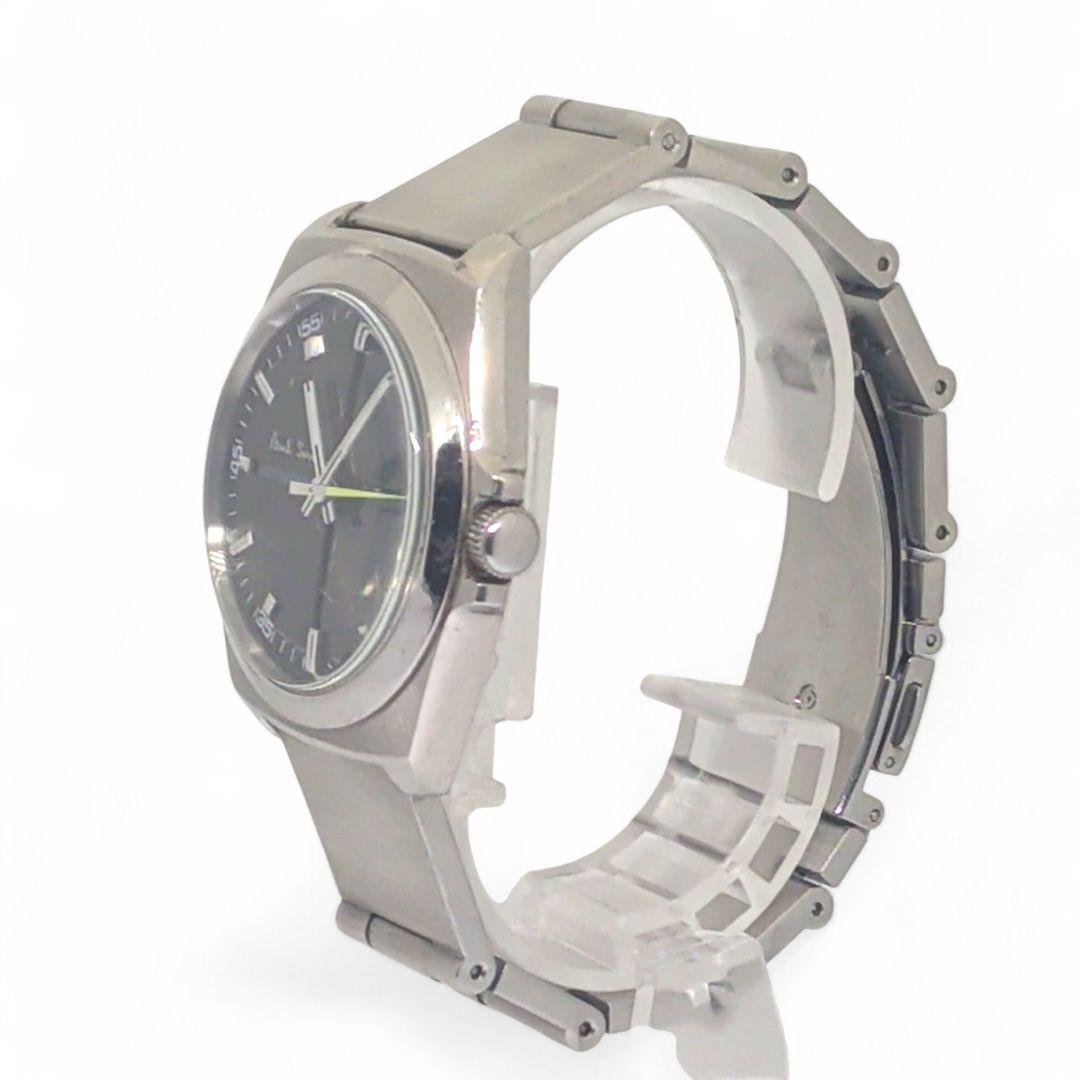 希少デザイン ポールスミス クローズドアイズ メンズ腕時計 新品電池 稼働品