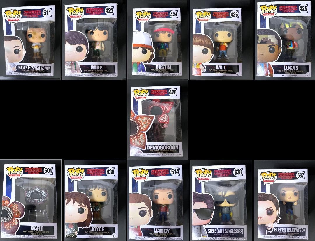 【まとめ売り】Funko Pop ストレンジャー・シングス 11体セット（美品）