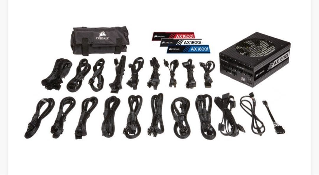 コルセア　AX1600i pc電源ユニット　[80PLUS TITANIUM]