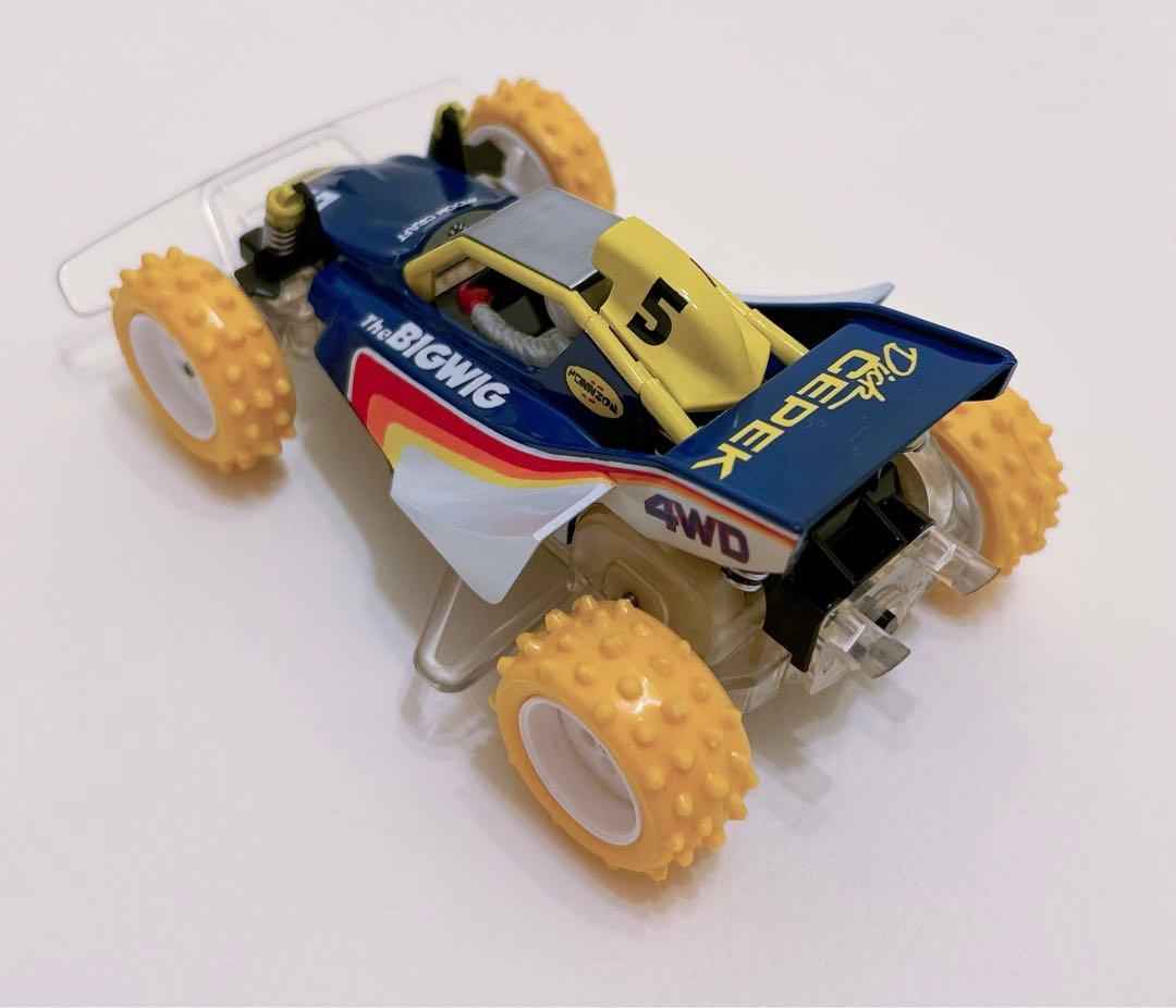 【絶版・透明シャーシ版・希少極美品・全塗装】タミヤ ビッグウィング ミニ四駆