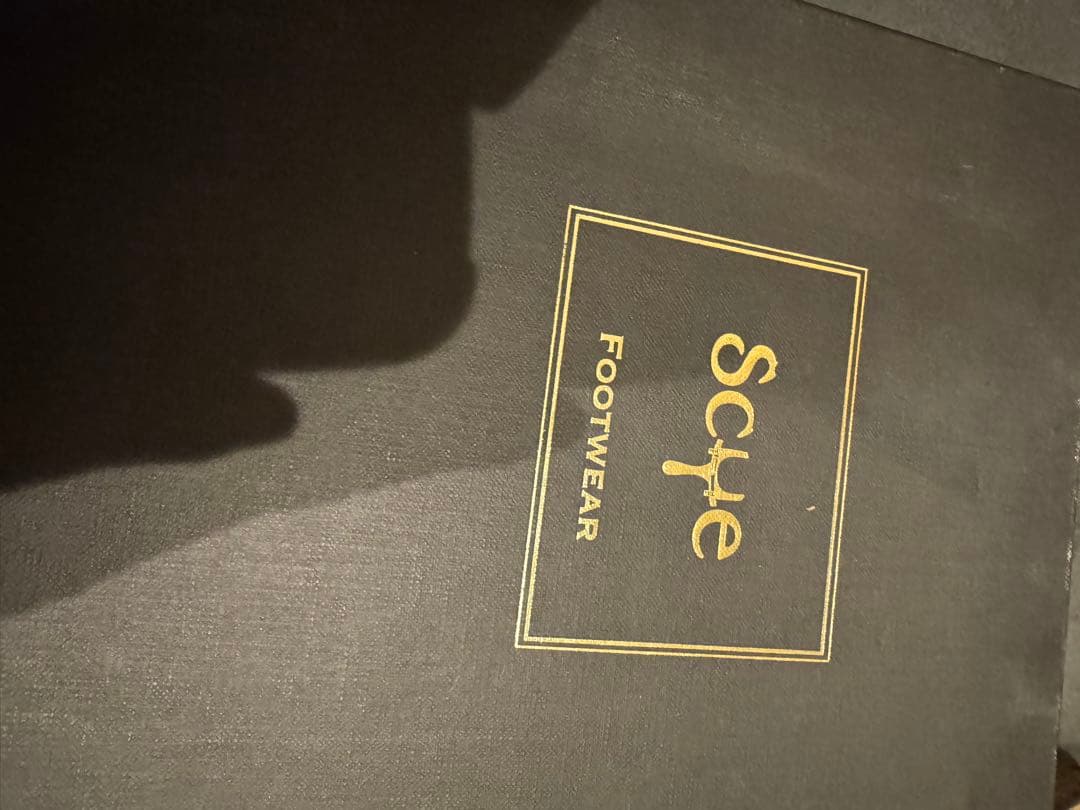 Scye ブラック ドレスシューズ 41