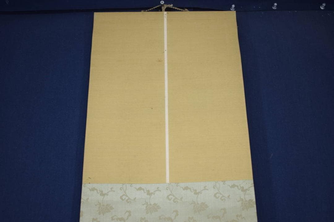 【真作】若林松渓/柳鷺之図/掛軸☆宝船☆Y-463　JM