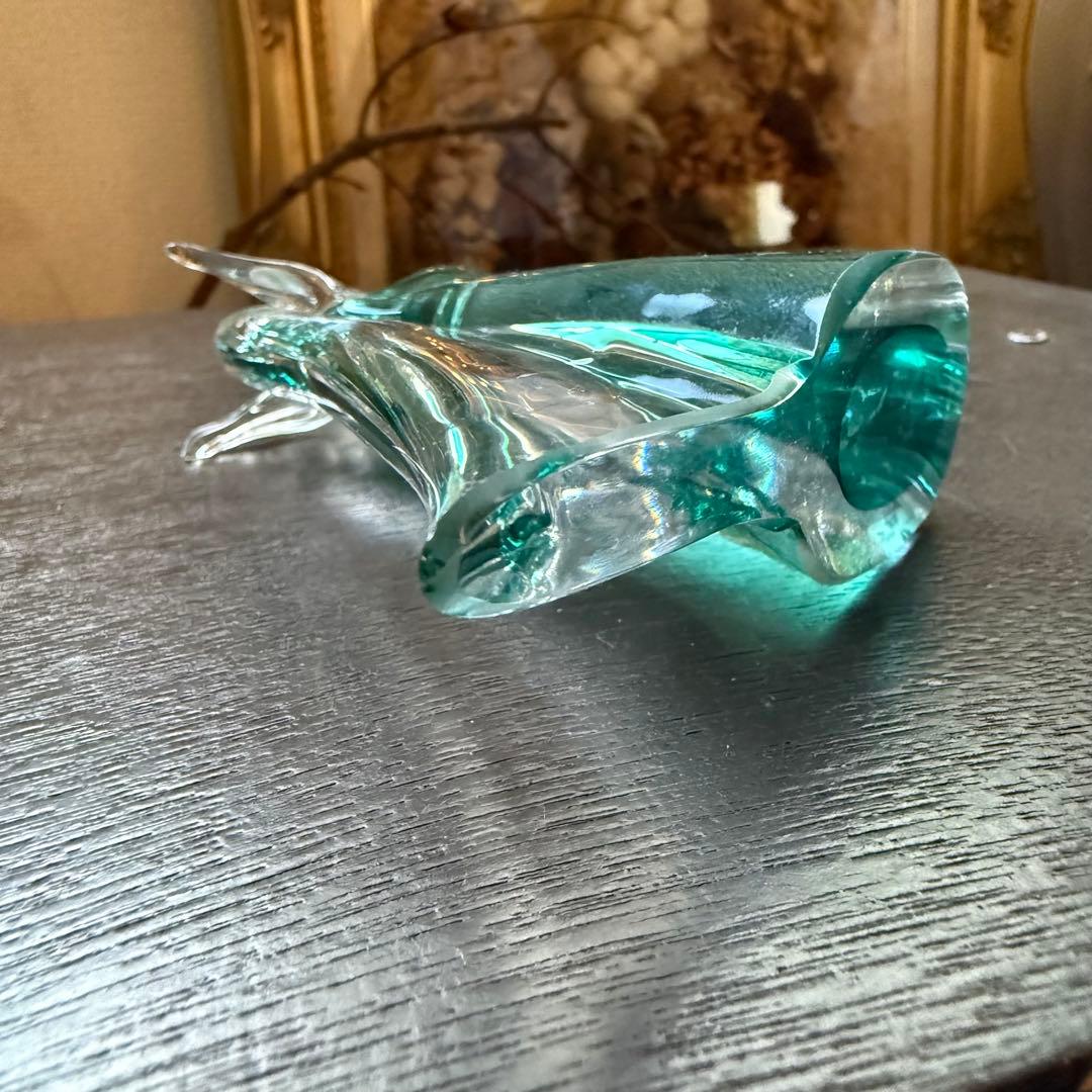 ムラーノグラス 馬 murano vetri ビンテージ ヴェネツィアンガラス