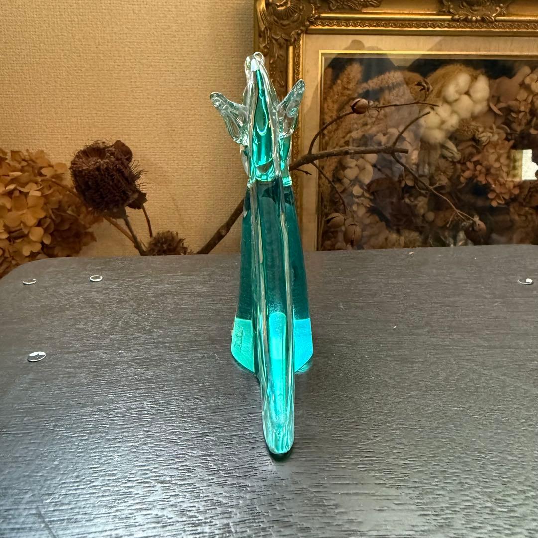 ムラーノグラス 馬 murano vetri ビンテージ ヴェネツィアンガラス