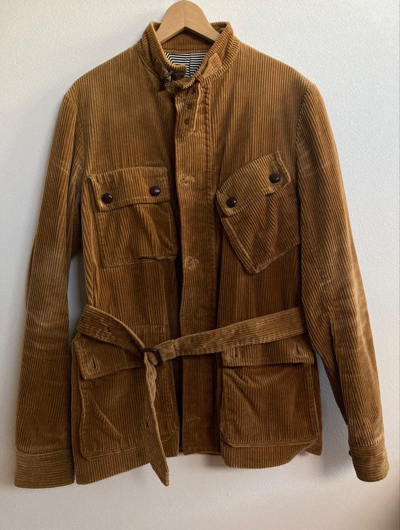 NUMBER (N)INE ナンバーナインコーデュロイモーターサイクルジャケット