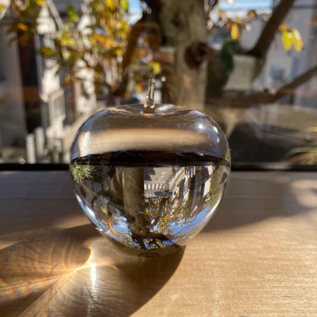 アップル　ノベルティ　ペーパーウエイト