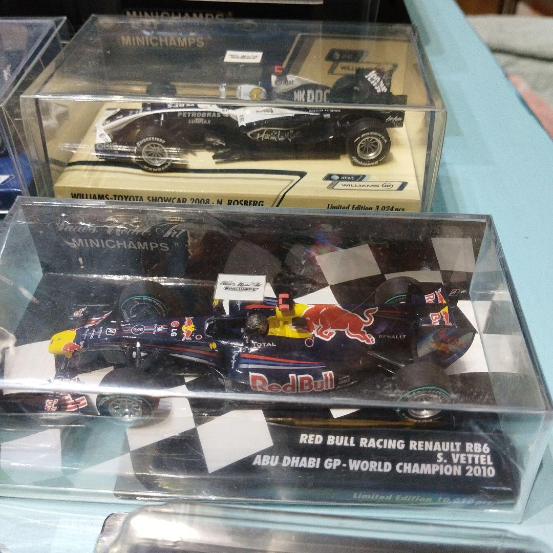 ミニチャンプス1/43 F1 ルマン 1/8セナヘルメット他