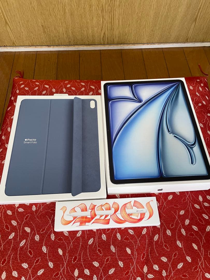 iPad Air (M3)13インチ＋アップルペンシルプロ＋純正カバー