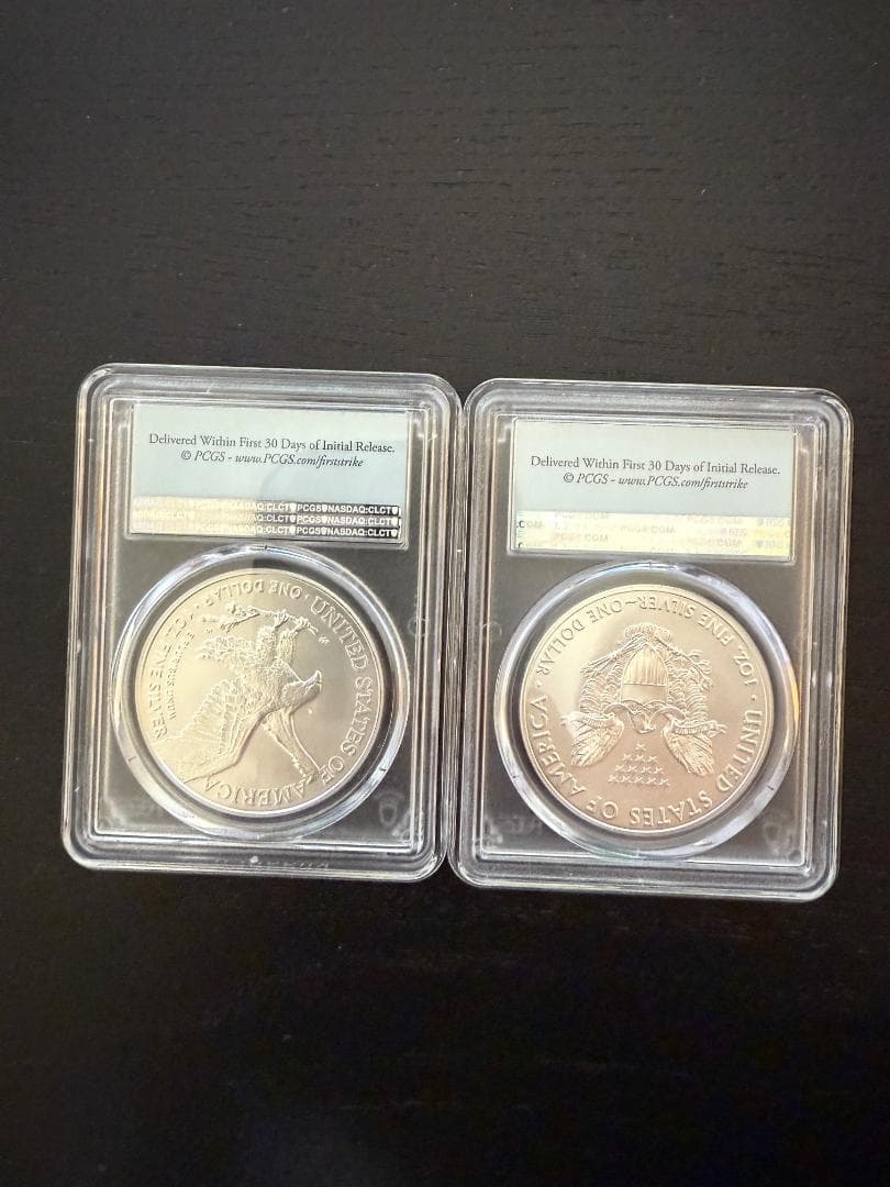 とむとむさん専用　2021年 イーグル銀貨 Type1・Type2 セット