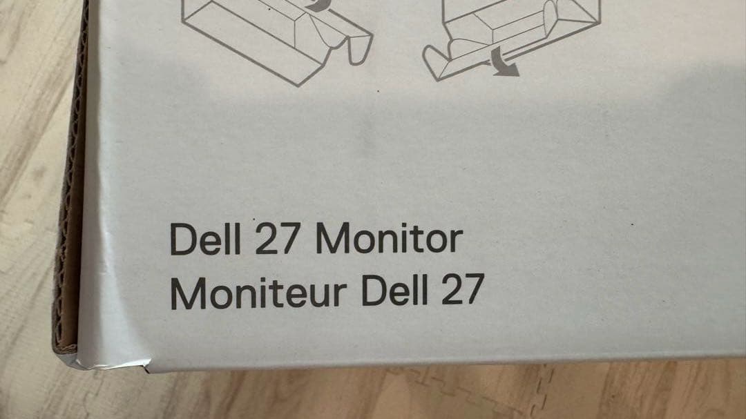 DELL 27インチ 4Kモニター 本体 S2721QS箱付き