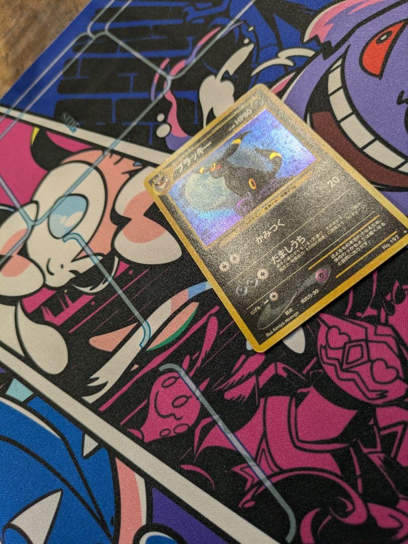 【希少】ブラッキー　LV40 遺跡をこえて　渦巻き・モンボ・十字ホロ