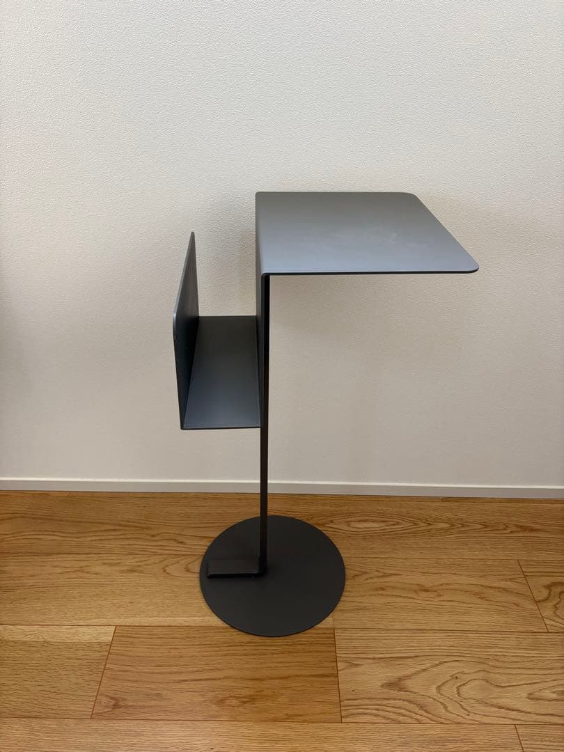 Idee mono 無印良品 サイドテーブル スチール グレー