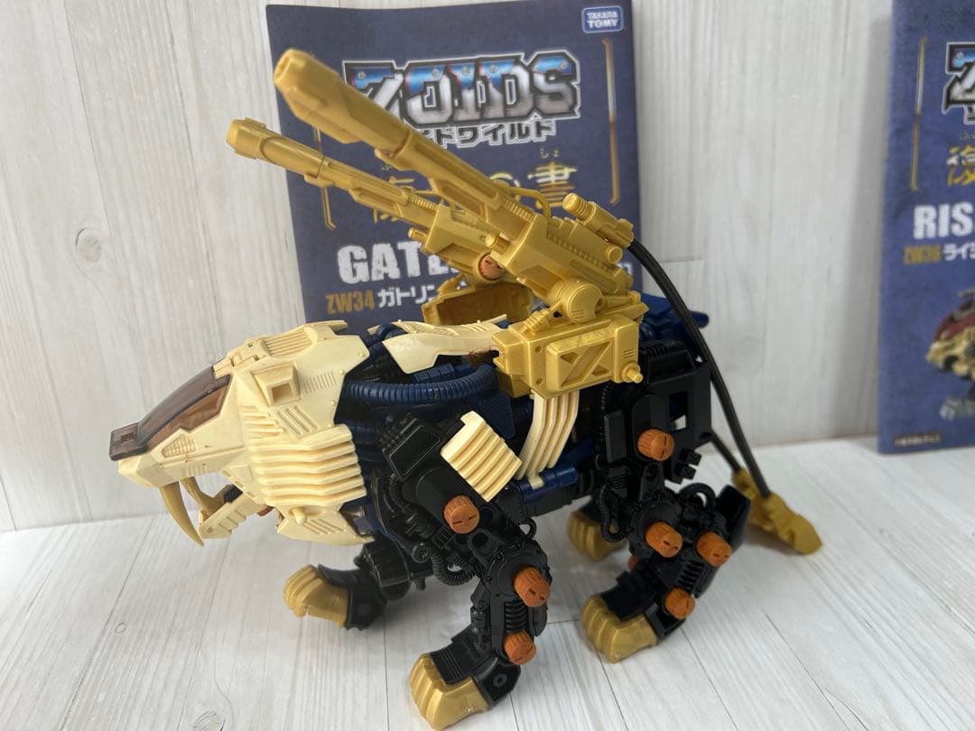 メカ生体ゾイド シールドライガー・マークⅡ 旧ゾイド　ほか　5体セット　ジャンク