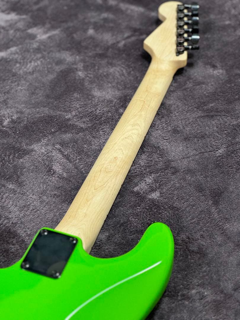 Charvel steve vai Green Meanie風MOD
