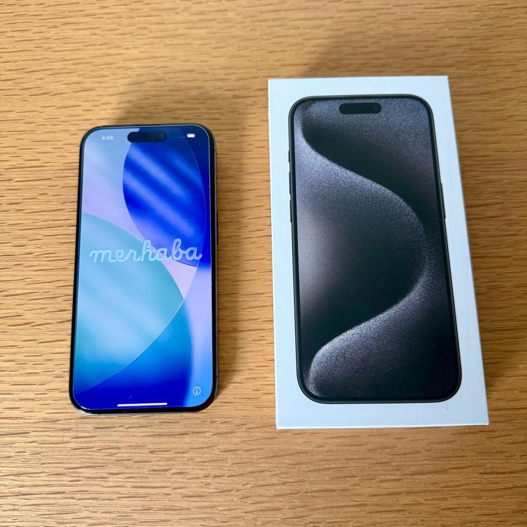 iPhone 15Pro 256GB 本体