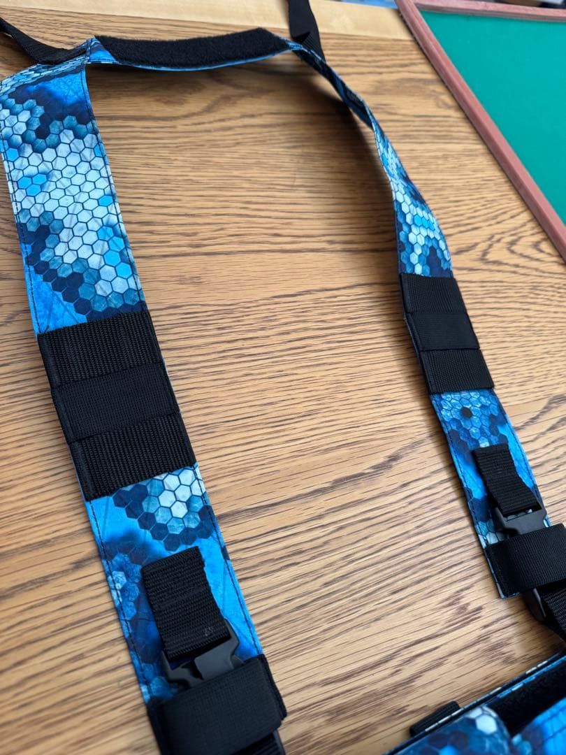 チェストリグ TEMPTALIA Xpac 青　パッチ付き