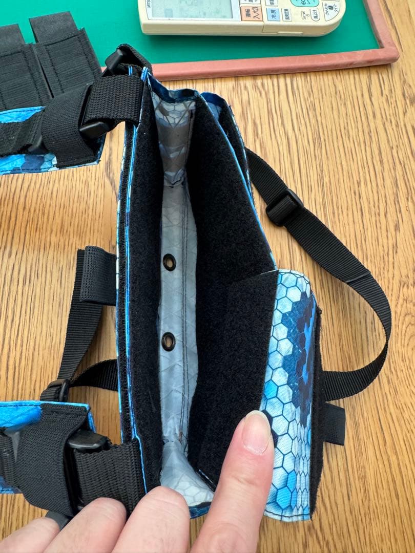 チェストリグ TEMPTALIA Xpac 青　パッチ付き