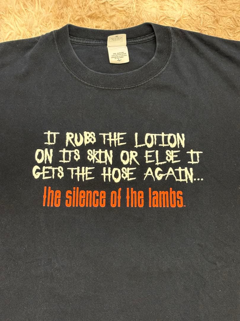 羊たちの沈黙 Tシャツ Lサイズ ブラック