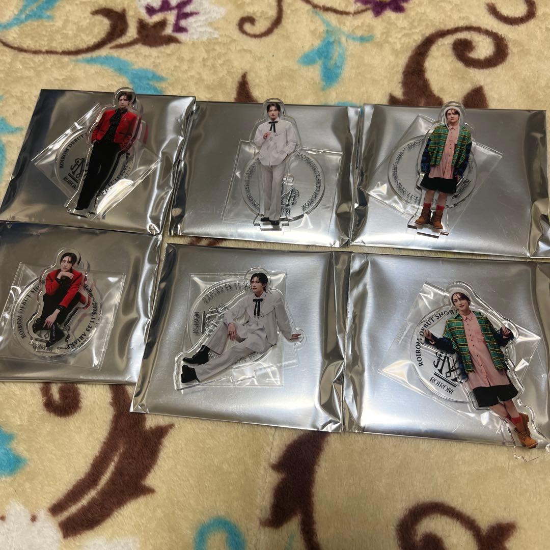 M*e様 ROIROM 浜川路己　アクリルスタンド 6個セット