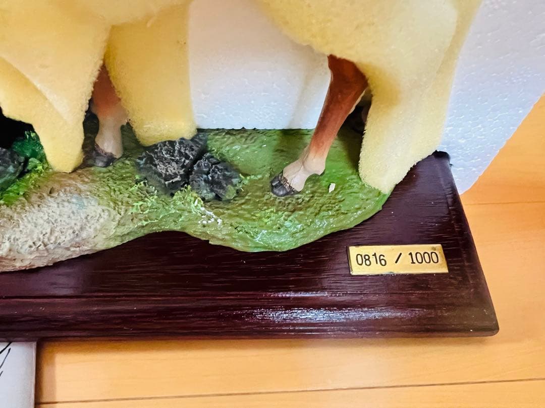 もののけ姫 宮崎駿直筆サイン入りパンフレット　アシタカ　ヤックル　フィギュア受注