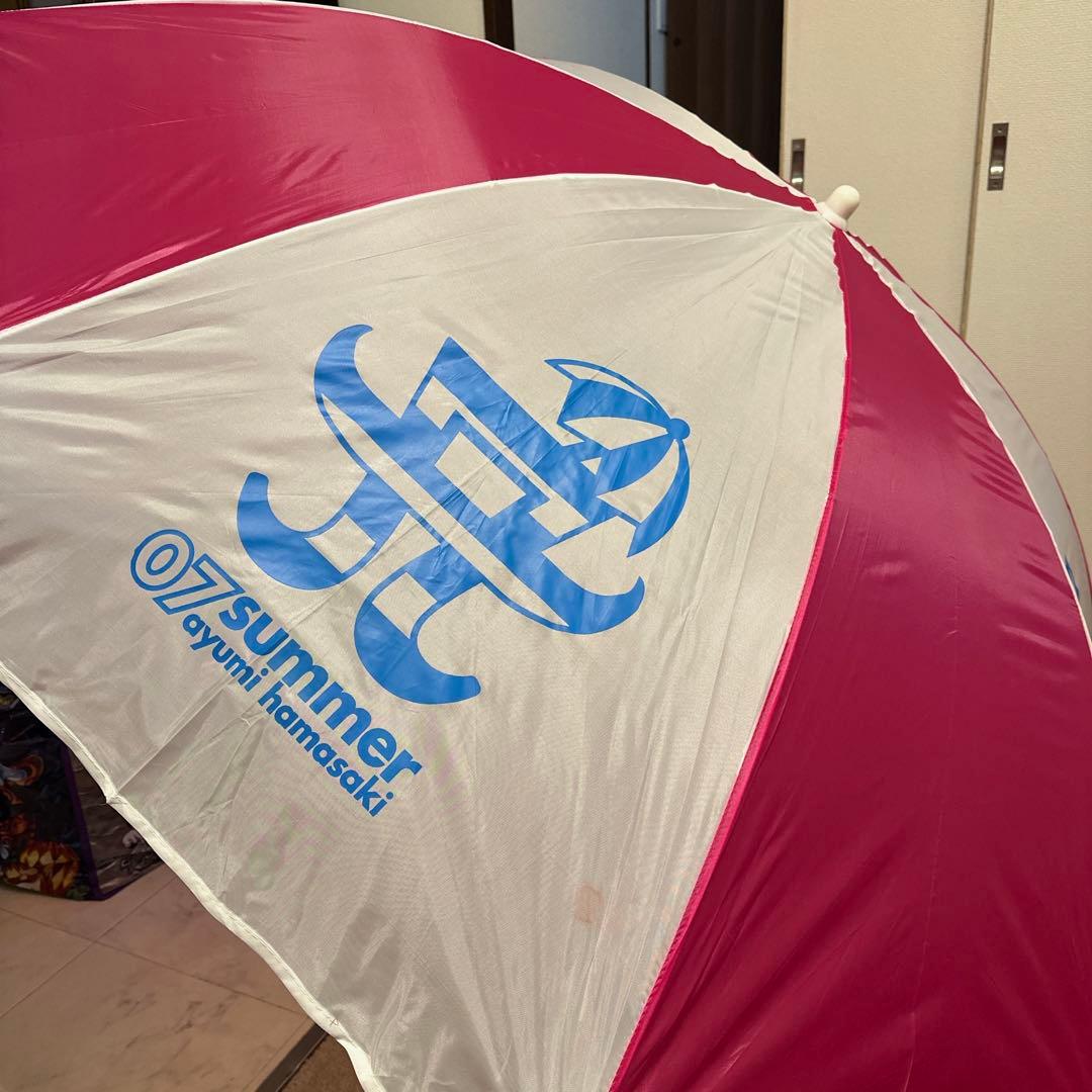 浜崎あゆみ 07'summer a-nation ビーチパラソル 傘 パラソル