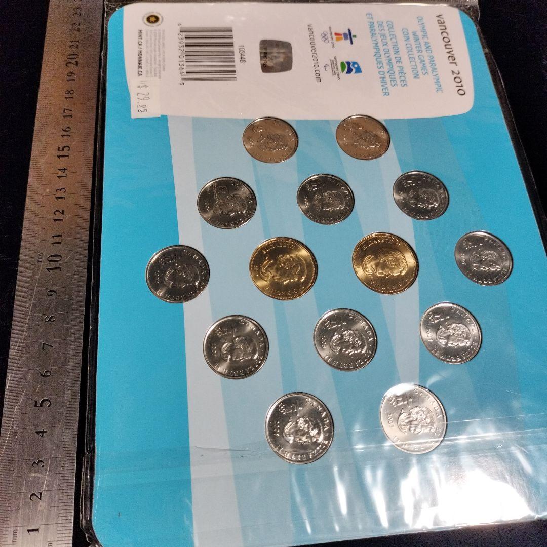 バンクーバー2010オリンピック記念硬貨セット